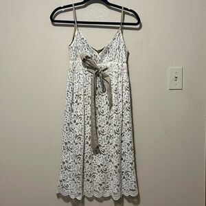 Diane Von Furstenburg Good Lace Sleeveless A Line Dress Size 2‎